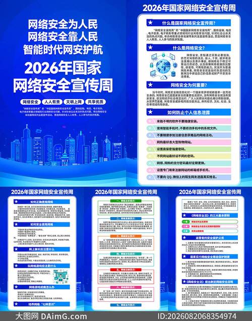 2026年国家网络安全宣传周展板